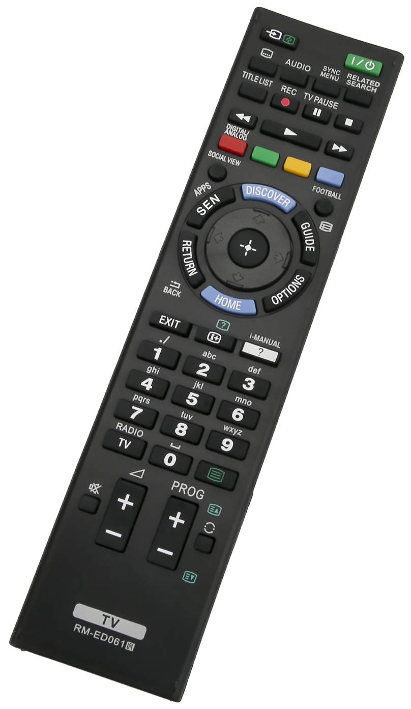 Telecomando Universale Sostitutivo ALLIMITY RM-ED061 Per Sony Bravia | Compatibile Con KDL-42W805B, KDL-55W829B, KD-55X9005B E Molti Altri - 2