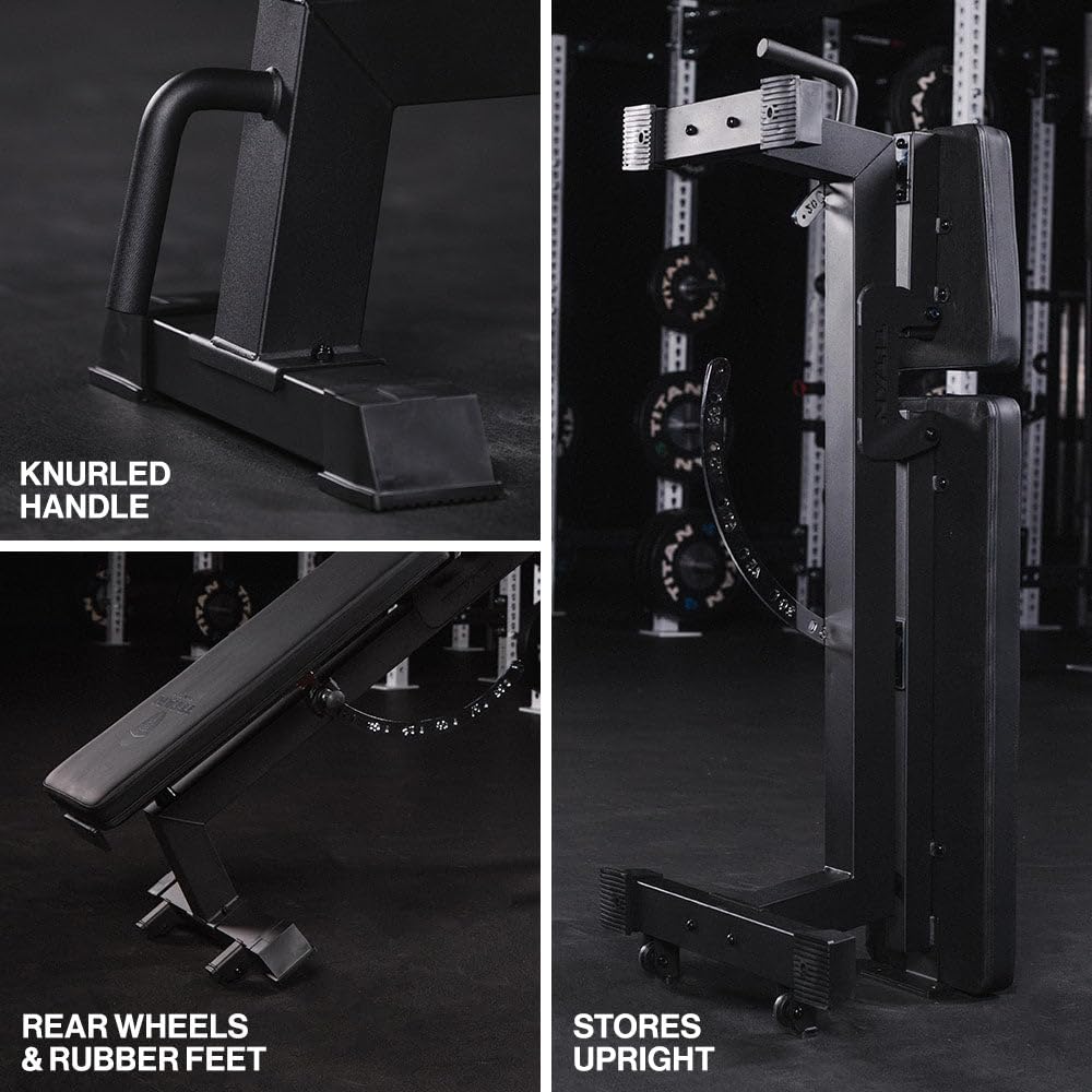 Performance Series Adjustable Bench, Supports 650 LB Incline, Versatile Utility Bench for Home Gym Weightlifting, Strength Training, Flat, Incline, Upright Positions