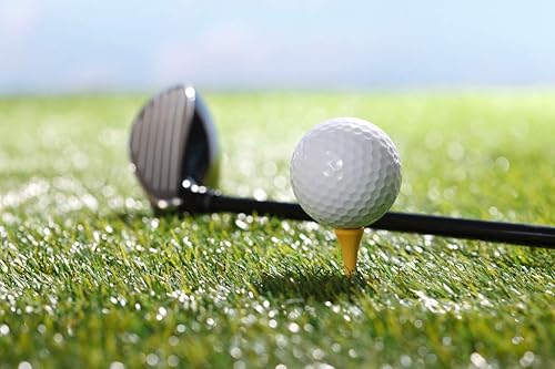 Miniatura 5 de Crestgolf Camisetas profesionales de golf de madera de lujo de 2 18 pulgadas, 100 piezas