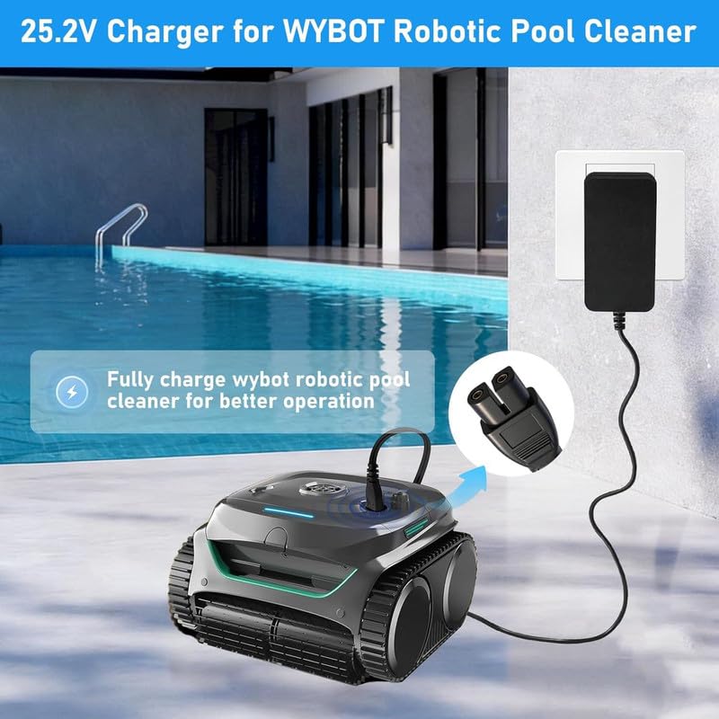 Chargeur Wybot C2 Vision AI remplacer alimentation défectueuse 25,2V - 5
