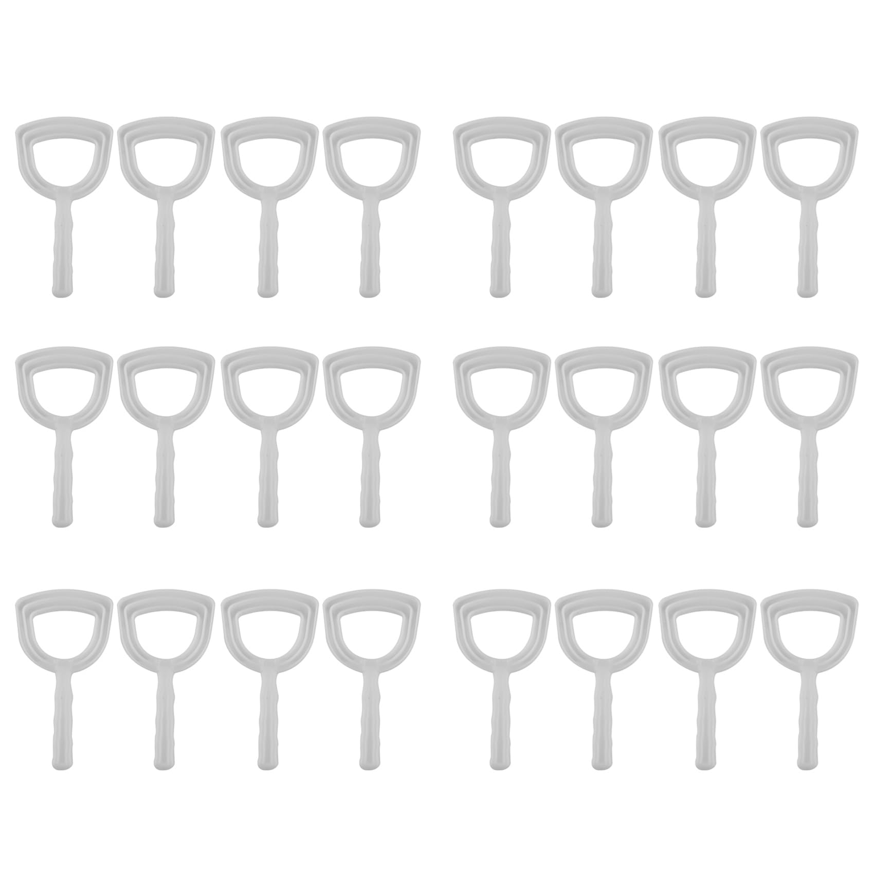 Remingtape White 24X Meat Scraper Bone Dust Scraper Bone Scraper Poly Scraper Bone Dust Remover Square Bone Dust Scraper
