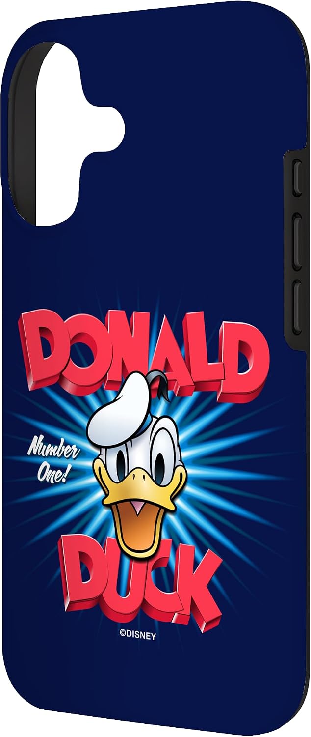 Disney Mickey and Friends Donald Duck Number One Retro Case for iPhone 17