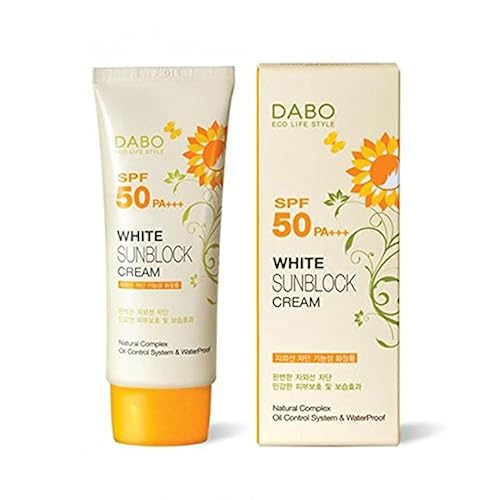 DABO Crema Bloqueador Solar Blanco SPF50 PA+++ (2.4fl oz)