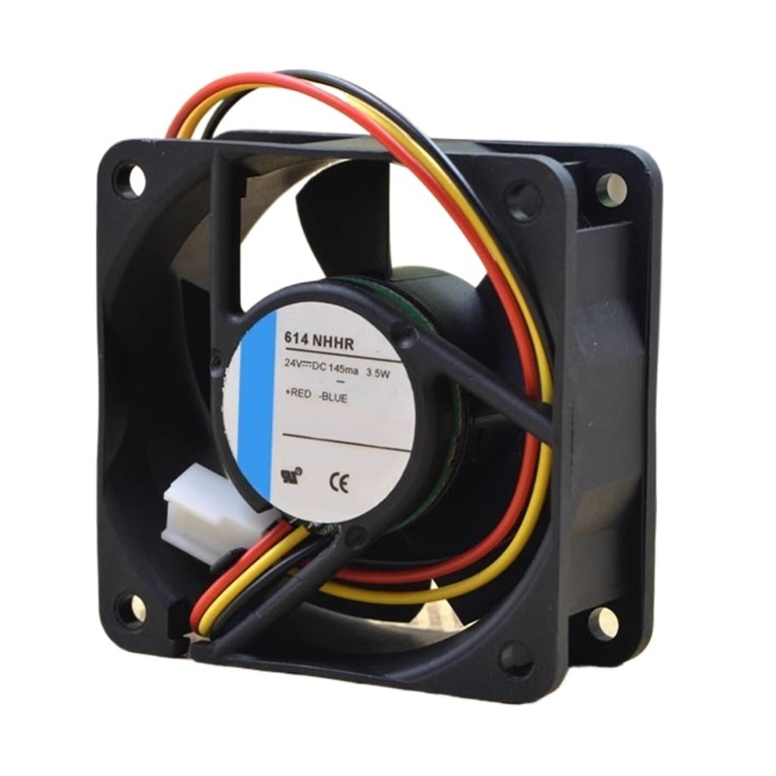 YMUGUEGH 614NHHR 24VDC 3.0W 60 * 60 * 25MM 3Wire 6025 Cooling Fan