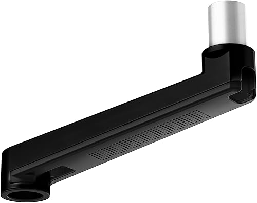 Brazo de monitor de extensión, para aumentar la longitud del brazo, solo para el soporte de monitor de la serie E, accesorio compatible, negro