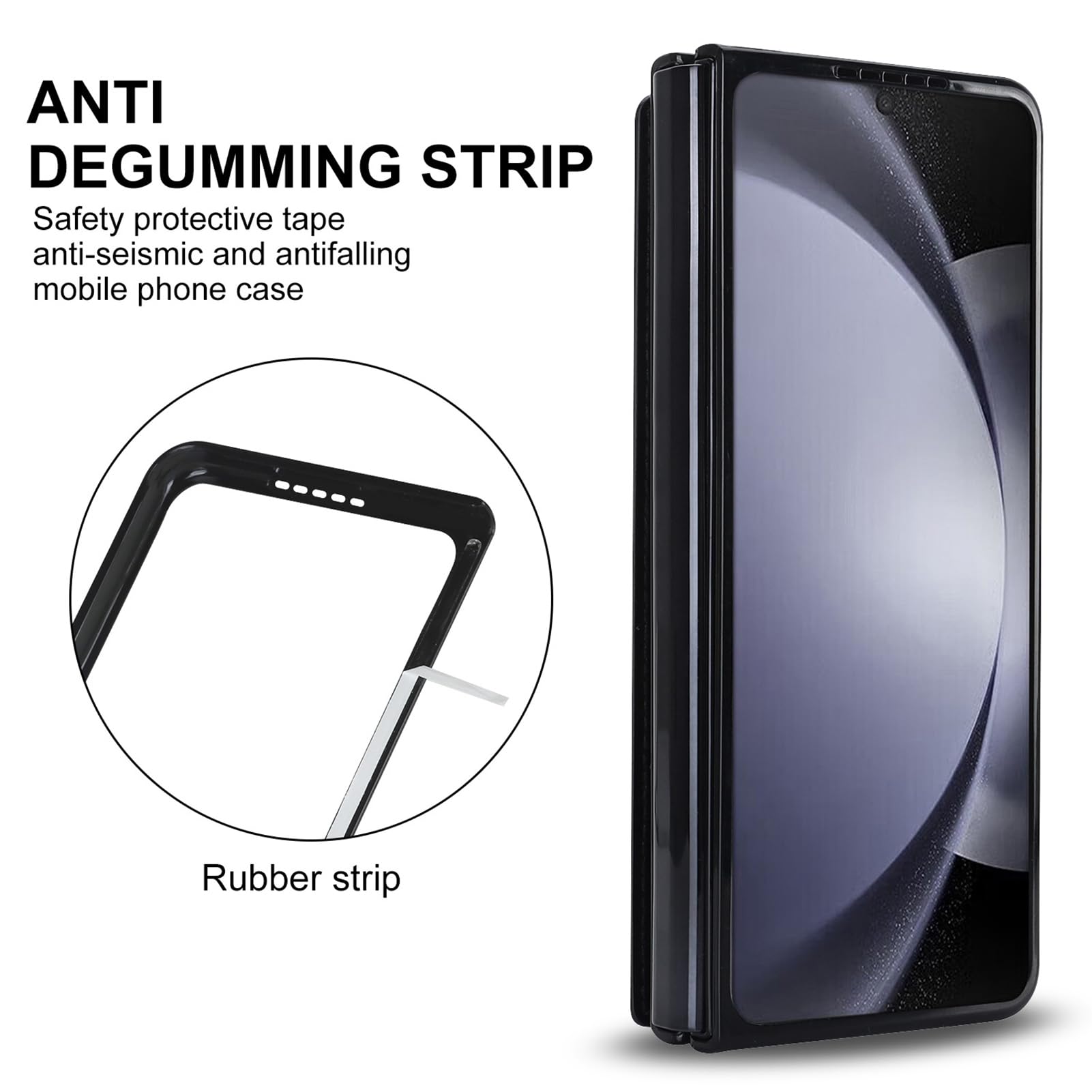 Etui biznesowe do Samsung Galaxy Z Fold 8 Ultra, ze skórzanym uchwytem na długopis z klapką na kartę Slot Funkcja stojaka, ochrona przed odciskami palców, styl biznesowy (biały)