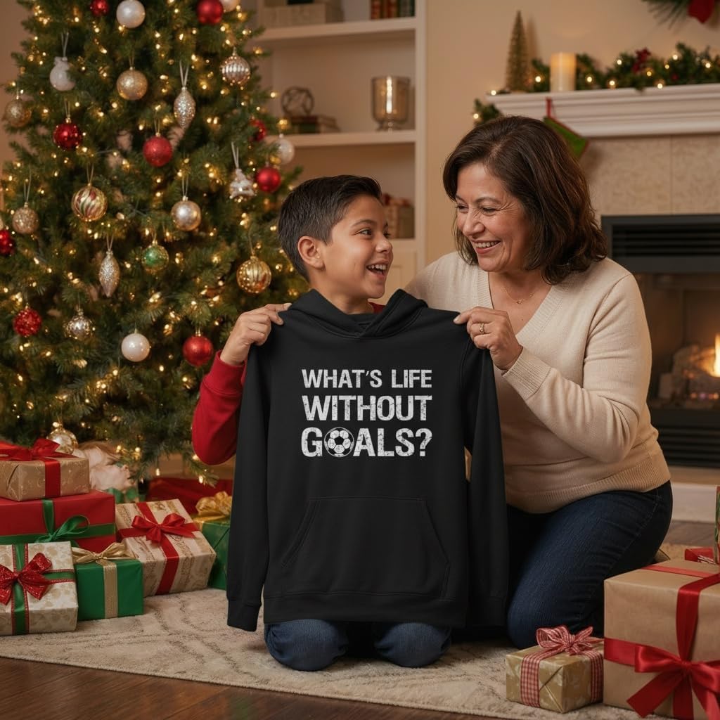 Tstars Youth Soccer Hoodie for Boys and Girls - Funny Sports Sweatshirt Gift for Players & Fans - Game Day Apparel - Image 2