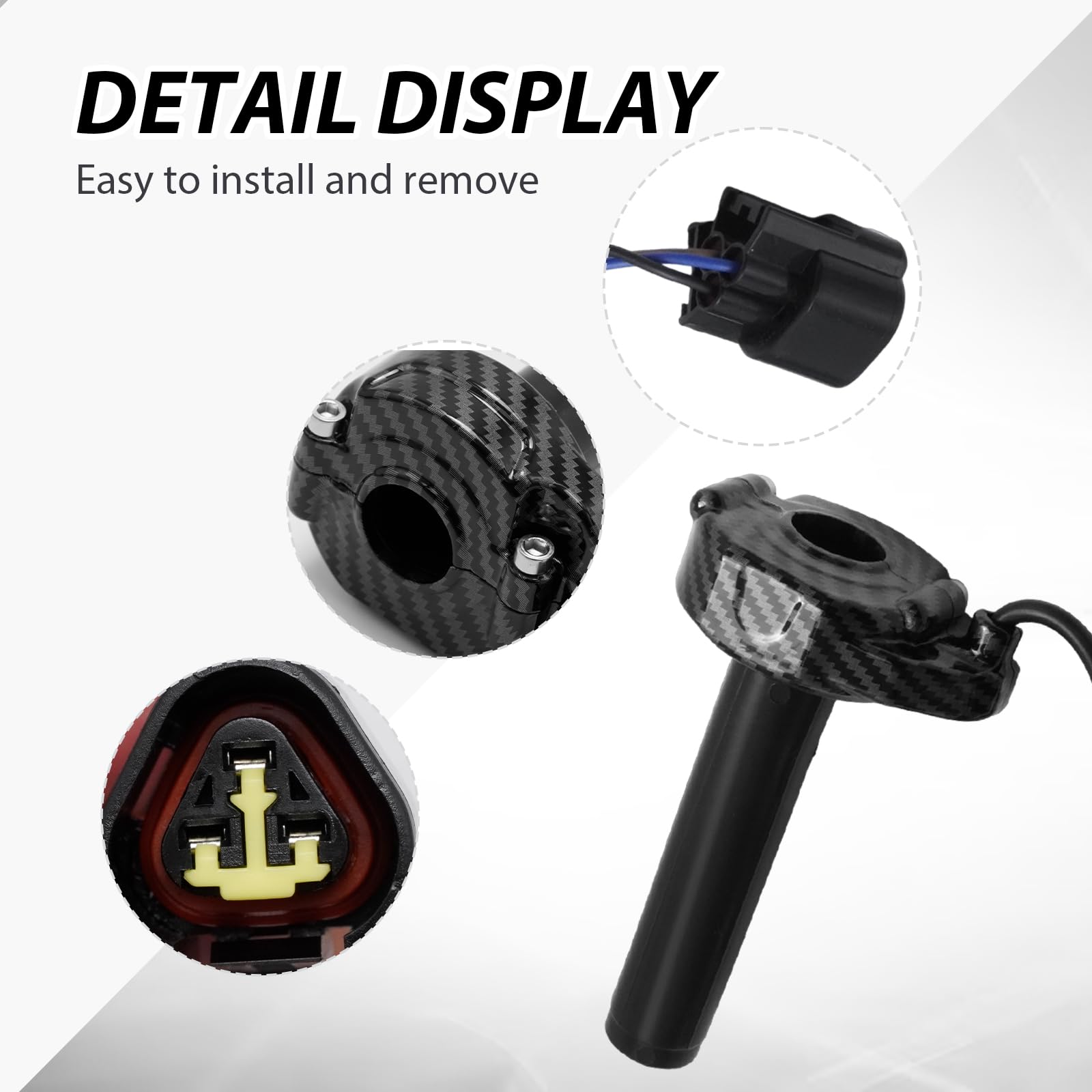 Manopole per acceleratore, ricambio per moto elettriche Segway X160 X260 per SurRon Light Bee X/S, acceleratore con cuscinetto volvente