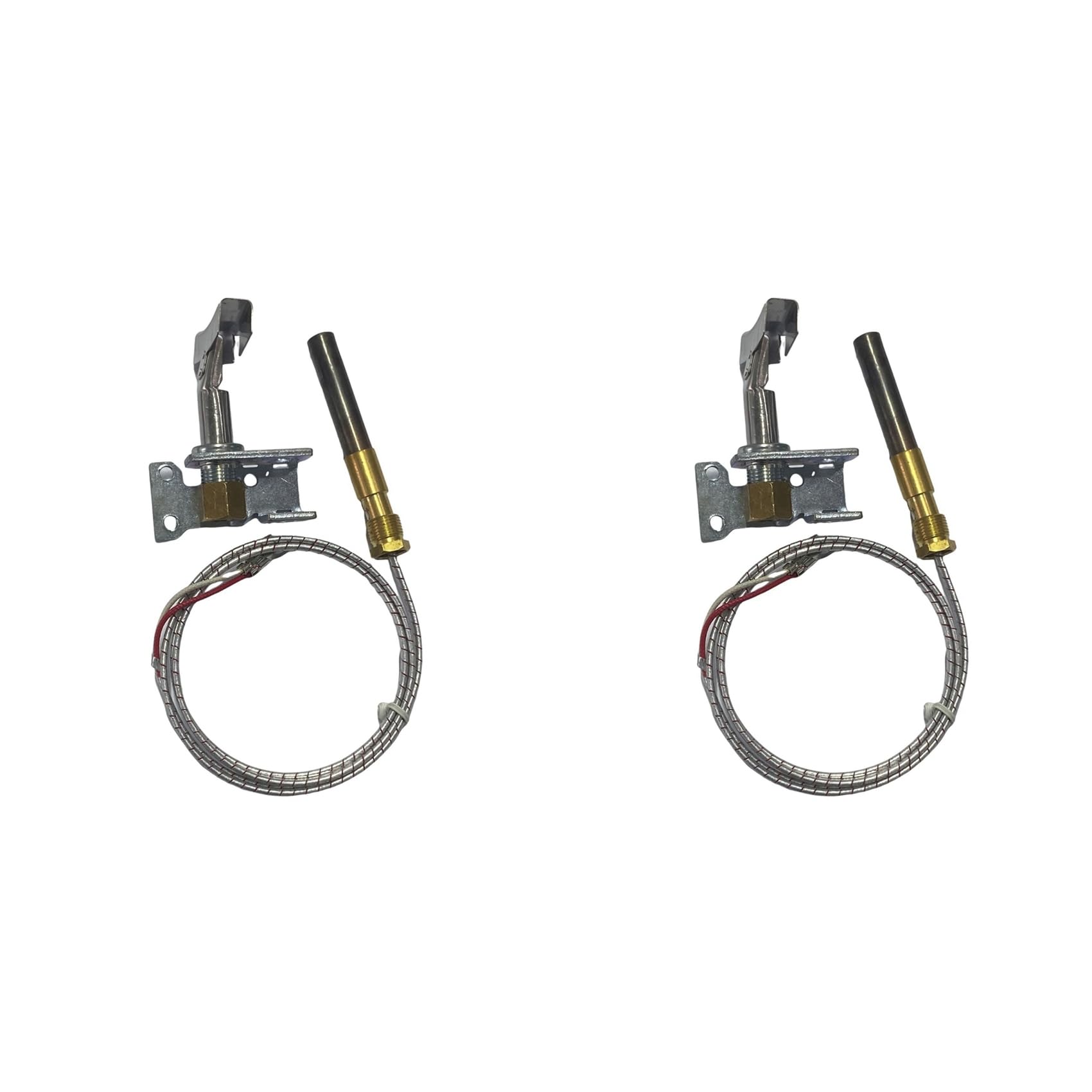 Aundhegrtt 2X 750 Mv Gas Equipment Thermopile Generator Gas Thermopile Replacement Water Heater Thermopile for Gas