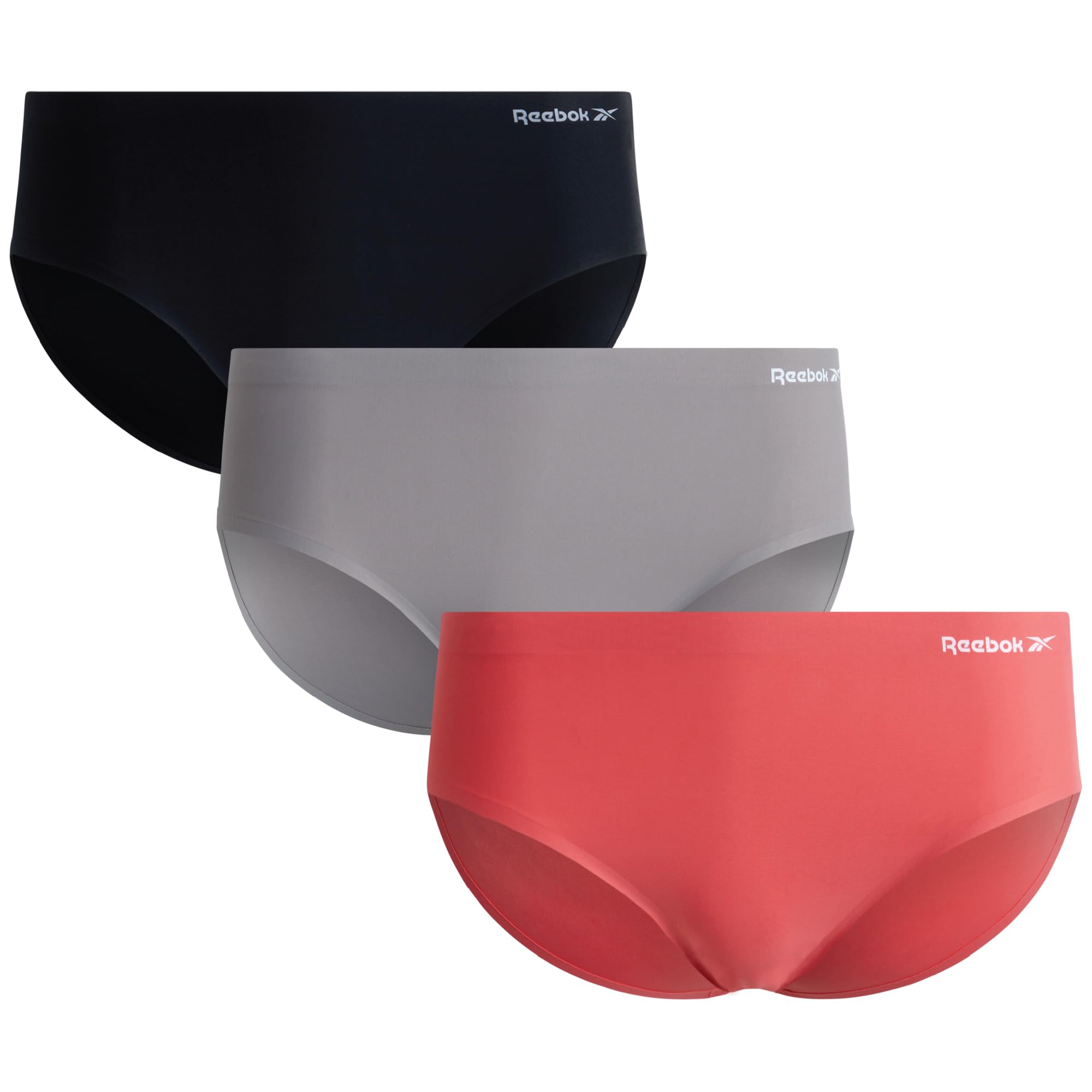 Reebok Culottes shorties sans couture pour femme (lot de 3)