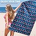 Joyoldelf Strandtuch, Mikrofaser Handtuch, Badetuch Groß 180x90cm, Saunahandtuch, Strand Handtücher Sandfrei, Schnell Trocknende, Leichtes und Dünnes Tragbares Saunatuch Badehandtuch