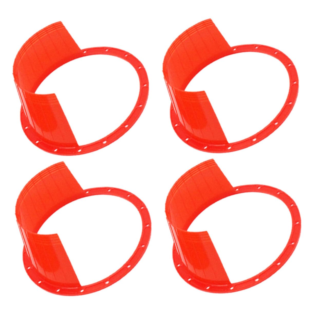 Beatifufu 4pcs Speaker Waterproof Cover Car Stereo Car Speaker Washer Rings Auto Speaker Pad Subwoofer Speaker Bass Speaker Speakers Vehicles Speaker Pad Water Proof Audio Abs