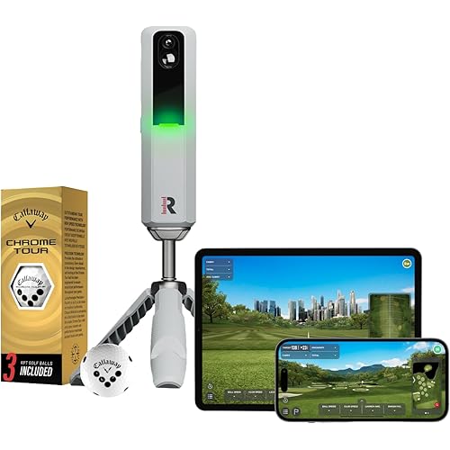 Rapsodo MLM2PRO Mobile Launch Monitor + Golf Simulator,Grey