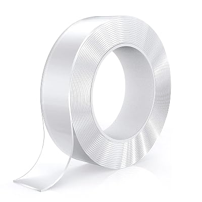 UFLOW Double Sided Tape (1 Pcs) Heavy Duty - Multipurpose Removable Traceless Mounting Adhesive Tape for Wall, Washable Reusable Strong Stic