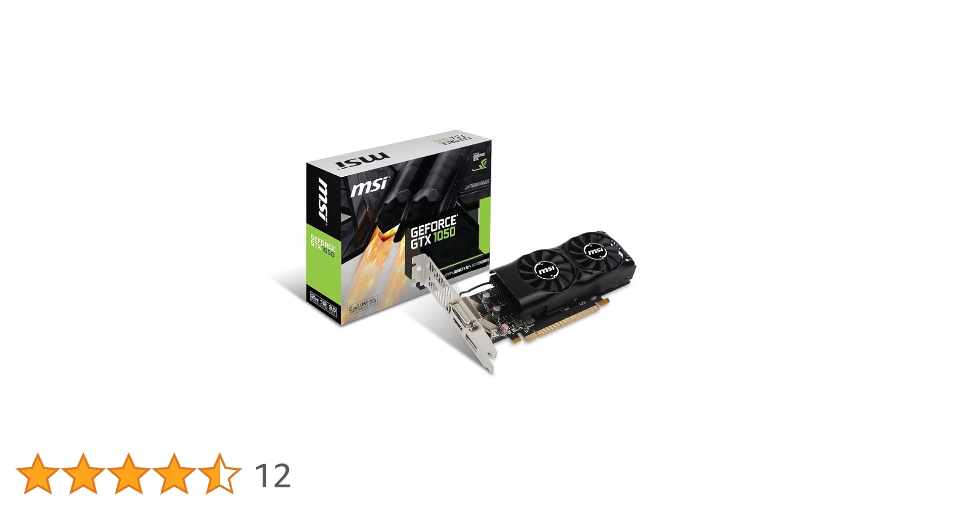 PCパーツ MSI GeForce GTX 1050 2GT LPVD6239 Specification GeForce GTX 1050 2GT OC | MSI Global - The
