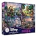 THOMAS KINKADE FANTASIA LADY & THE TRAMP WINNIE THE POOH TANGLED DISNEY DREAMS COLLECTION 4 IN 1 JIGSAW PUZZLE SET 500 pieces