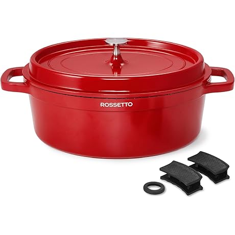 ROSSETTO 9 Quart Dutch Oven: Your One-Stop Solution for Culinary Masterpieces