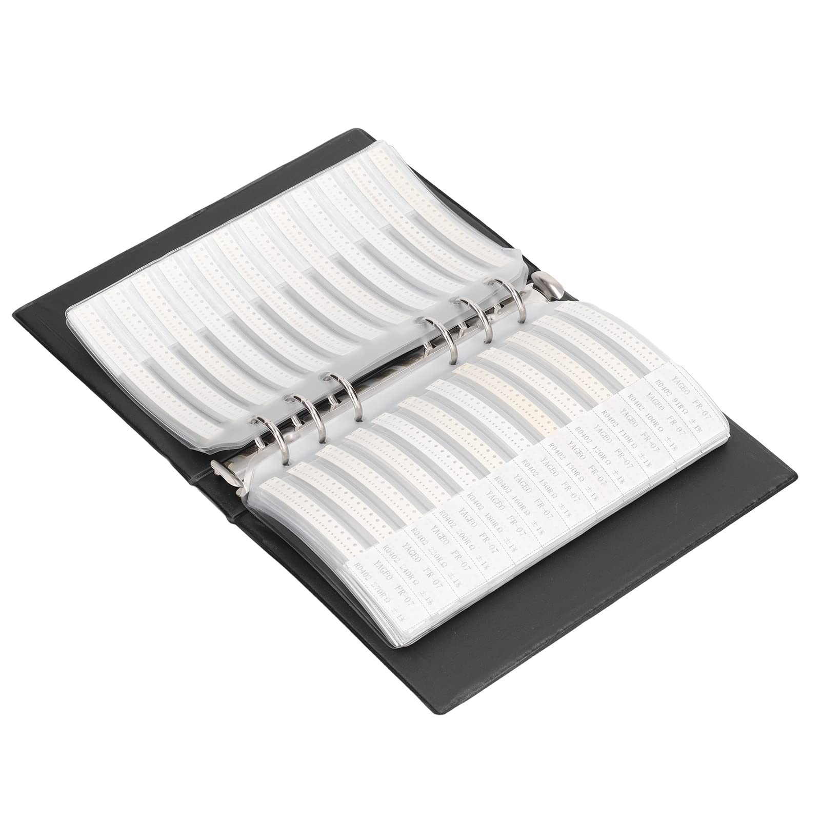 SMT Pack Box Book, Kondensator 8500 szt. Rezystor SMD Combo Książka z Próbkami 170 Typów Kondensator Combo Zestaw z Próbkami dokładność dla Tranzystorów Bjt