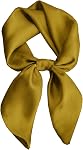 Fmeida 27.5" Square Satin Head Scarf - Silk Like Bandanas for Women, Neckerchief Sleeping Head Wrap with Gift Box & Card