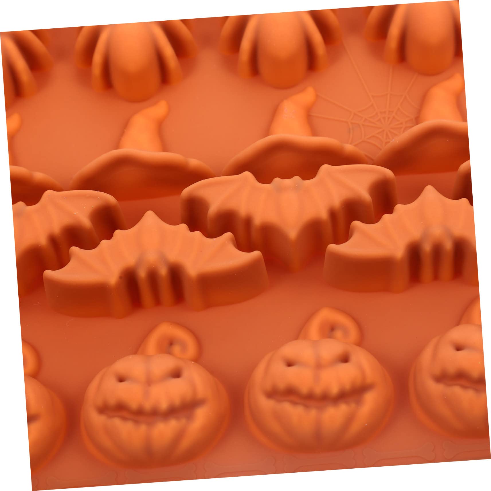 TOPBATHY 5 Piezas molde de calavera horneado de halloween moldes para galletas de halloween molde halloween molde de halloween molde de silicona accesorios para hornear de halloween
