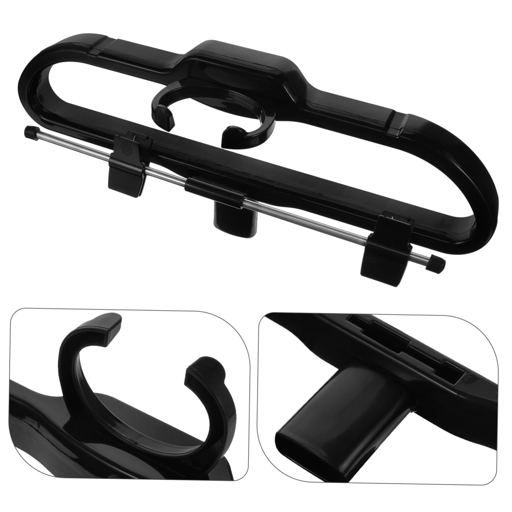 PRETYZOOM 3 Pz appendiabiti clothes grucce da viaggio grucce per clothing rack piroscafo per indumenti accessori per indumenti a stendino a per indumenti plastica