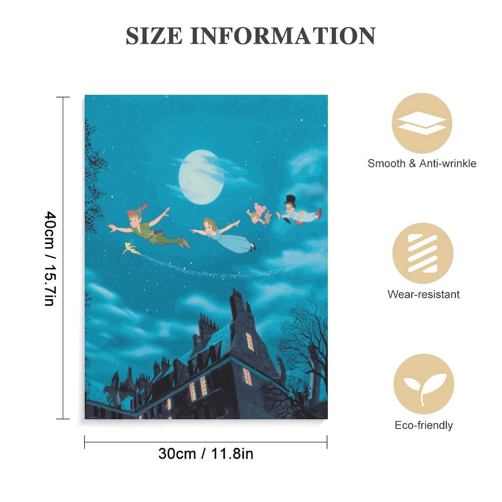 Amazon.co.jp: ピーター・パン アートパネル アートポスター 飾り絵