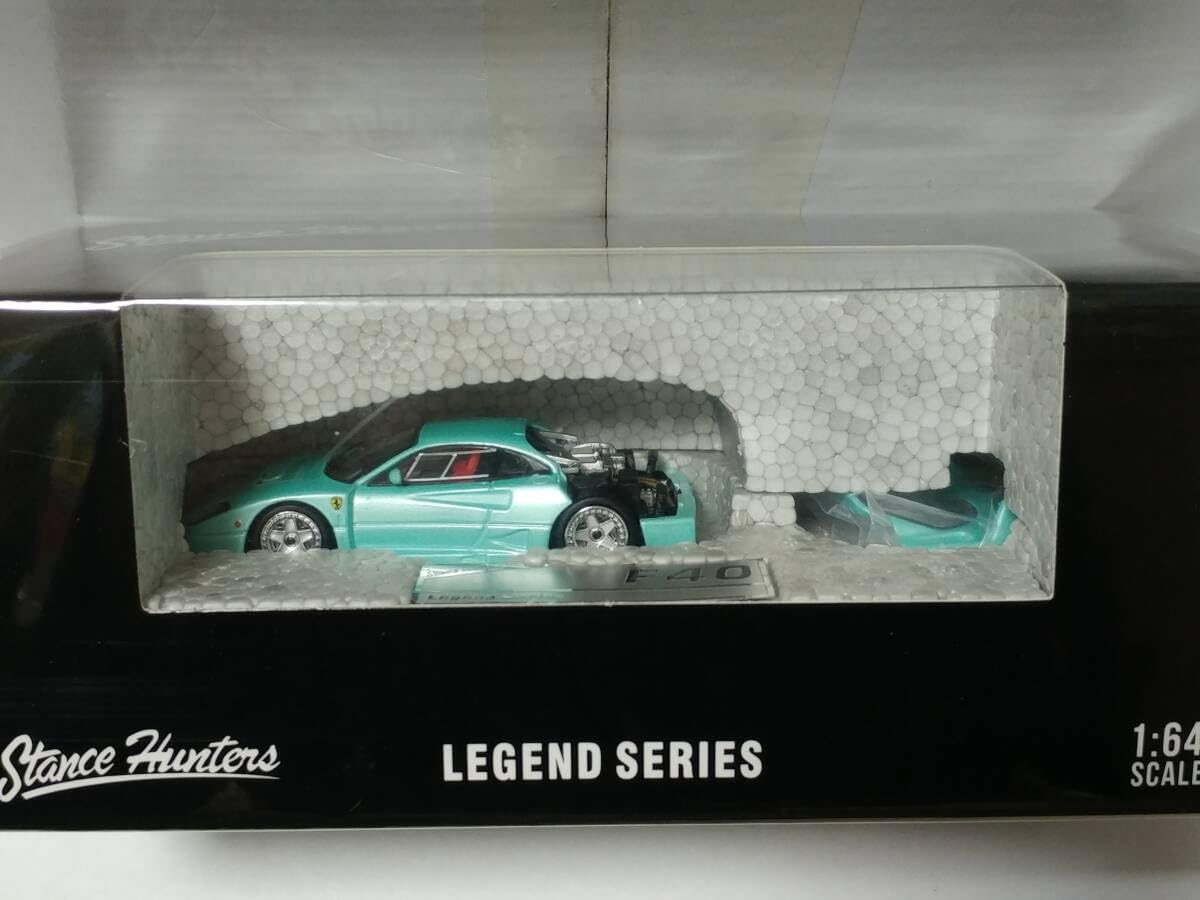Amazon | Stance Hunters 1/64 フェラーリ F40 LM ミントグリーン