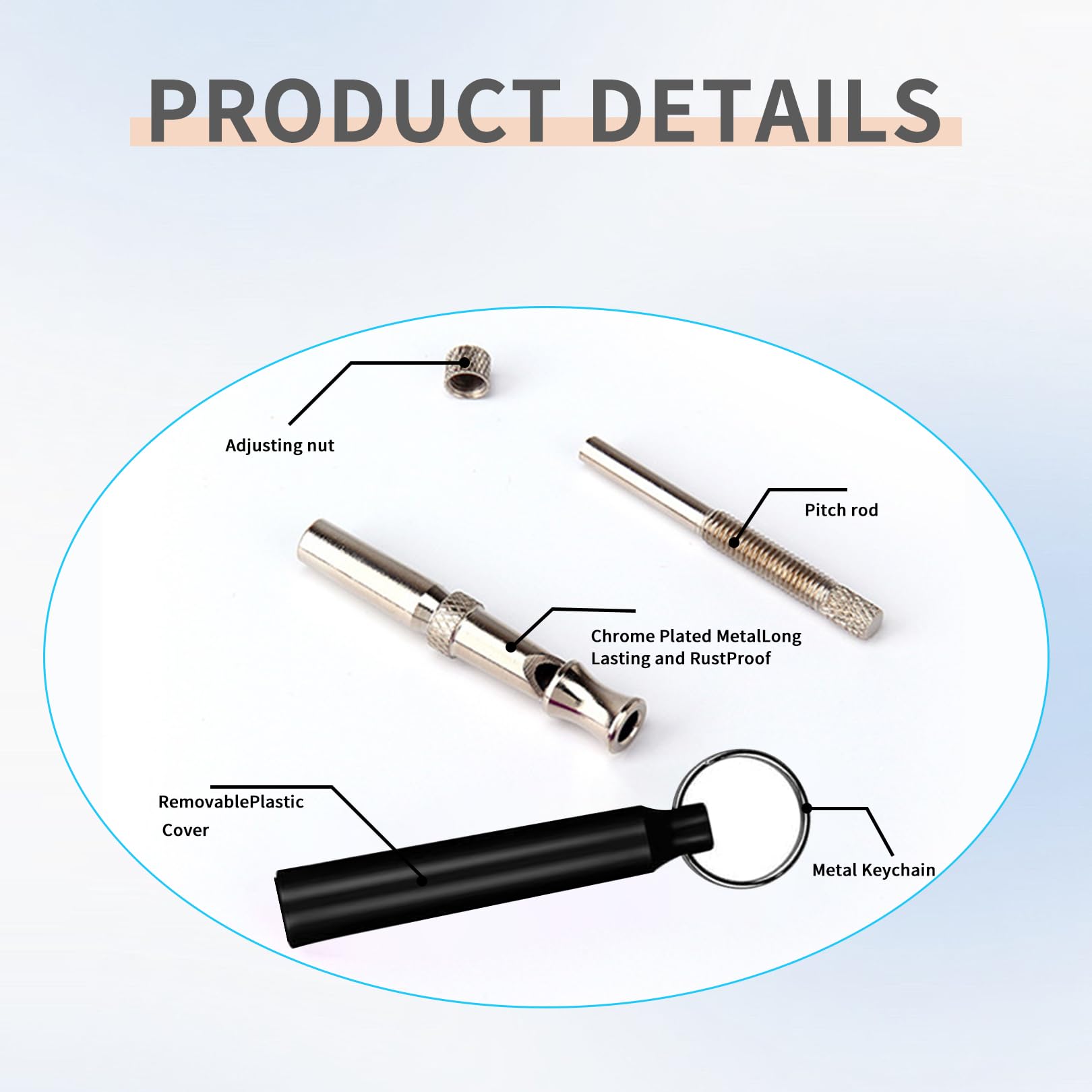 Lot de 2 Sifflets pour Chien Rütter Rückruf,Sifflet pour Chien Silencieux à Haute Fréquence,Sifflet Ultrason Chien Anti Aboiement,Aides à L'éducation pour Chiens,Sifflet D'aide au Rappel pour Chiens