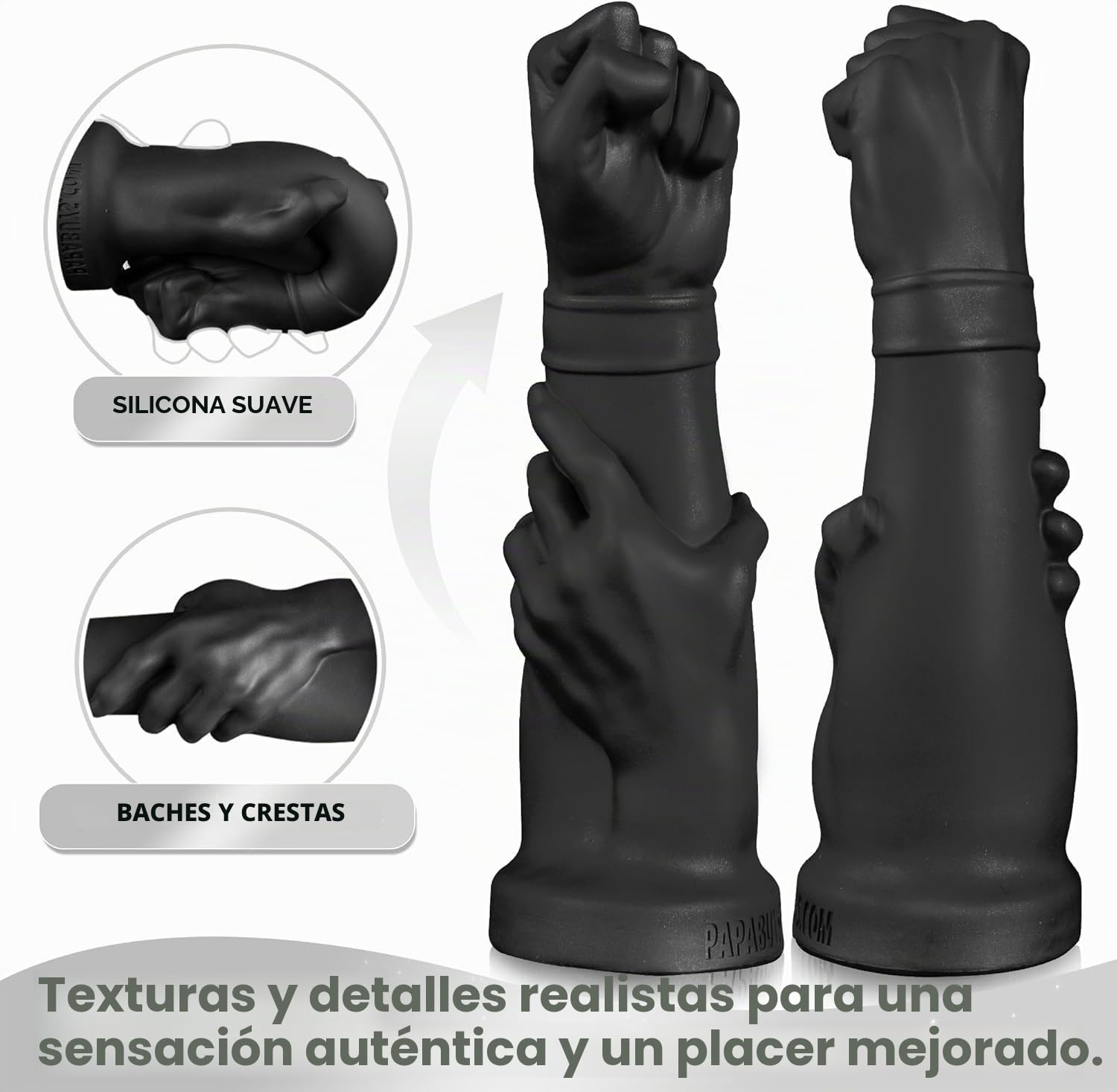 Dildo Main Noire - Diseñado por expertos para los entusiastas del puño | Experiencia de placer Premium (L)