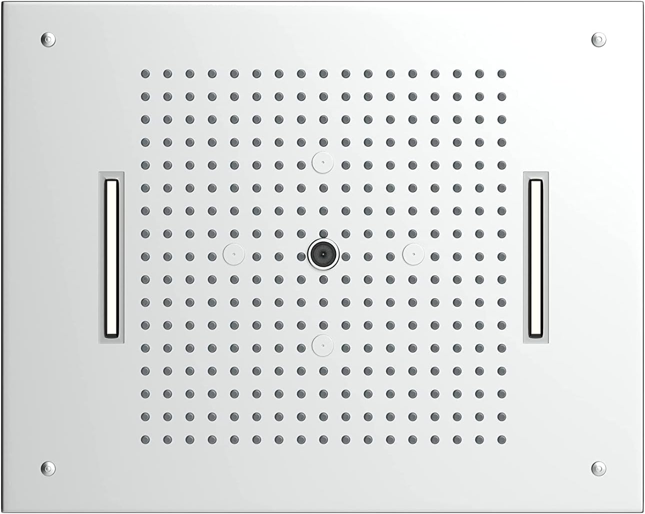 Aquieen 4 inlet rain and mist shower SS304 Ceiling Shower (22 x 24 Rain + Mist + Waterfall + Bubbler)