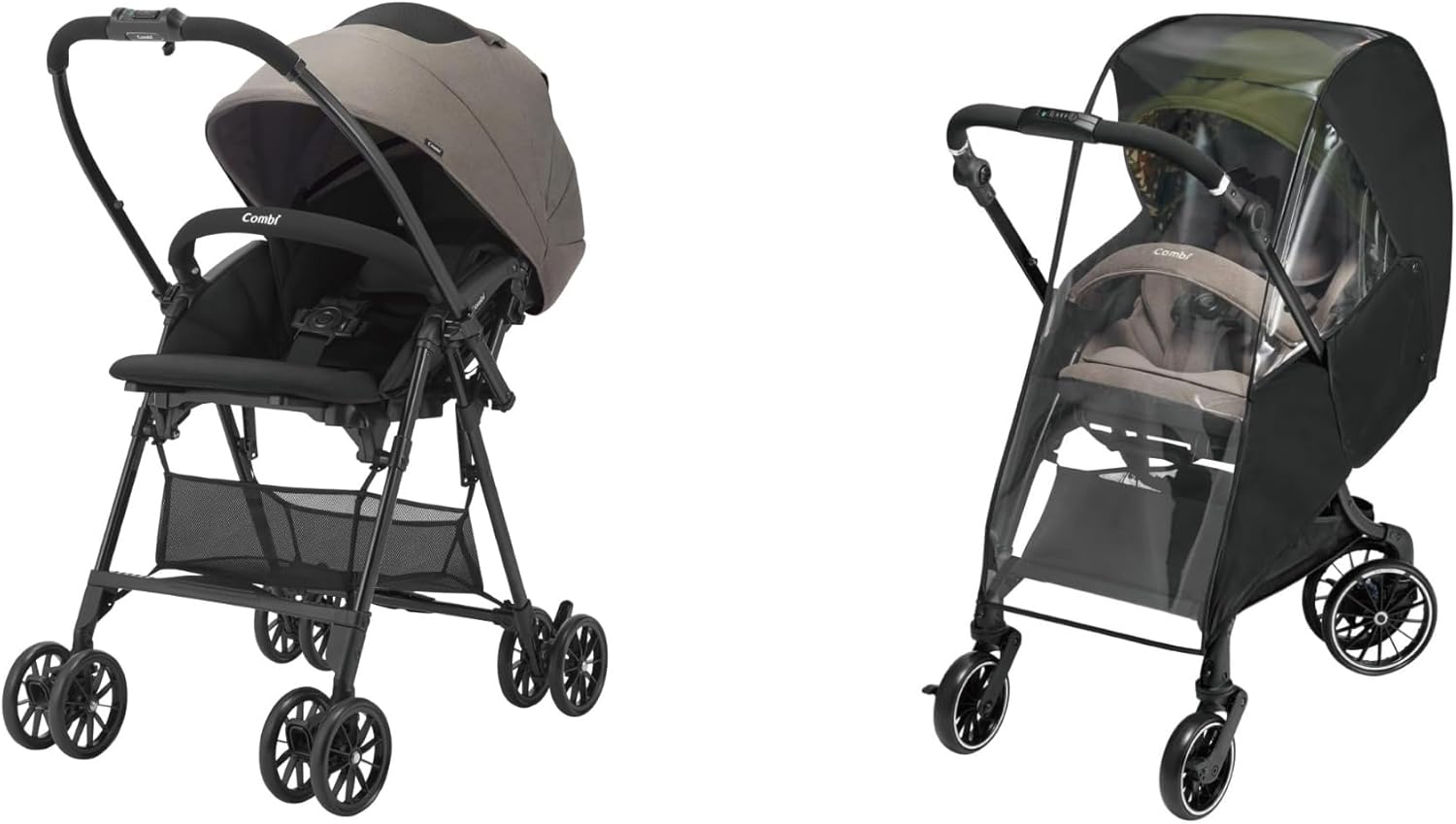 レインカバー付☆コンビベビーカースゴカルα4キャスエッグショックA型 レインカバー付☆コンビベビーカースゴカルα4キャスエッグショックA型