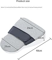 Vista 3 de Almohada para tumbona para bebé, soporte para bebé, almohada antirreflujo, alimentación con biberón, tiempo boca abajo y almohada de cuña