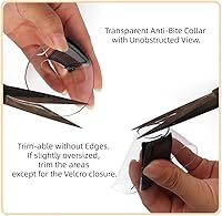 Vista 5 de MANON ROSA Juego de 2 vendajes autoadhesivos para recuperación de hámster, collar en E para recuperación de hámster, para animales pequeños