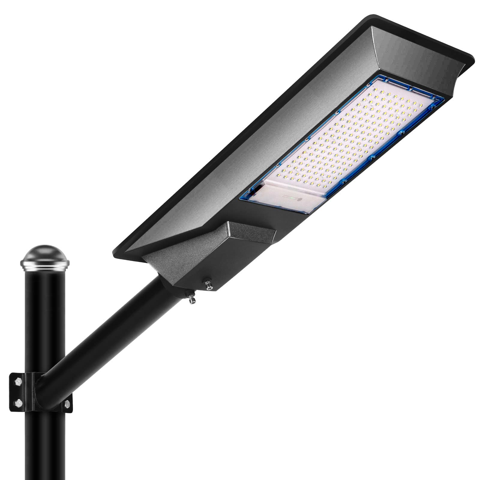 Buy New Upgrated 600W Solar Outdoor Street Lights LED Parking Lot