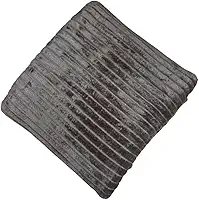 Cobertor Manta Canelada Soft Antialérgico 200m x 180m Microfibra, Casal Lisa (Marron)