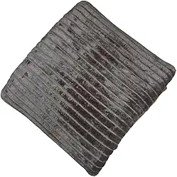 Cobertor Manta Canelada Soft Antialérgico 200m x 180m Microfibra, Casal Lisa (Marron)