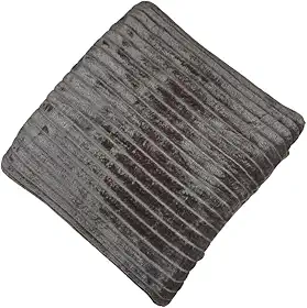 Cobertor Manta Canelada Soft Antialérgico 200m x 180m Microfibra, Casal Lisa (Marron)