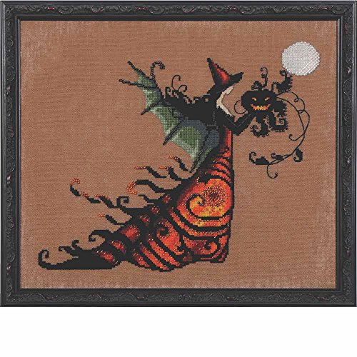 Mirabilia Electra Linen Kit Beaded Counted Cross Stitch By Nora Corbett Designs Nc219 Bewitching Pixies (Bundle: Chart, Fabric, Beads) #TOP3