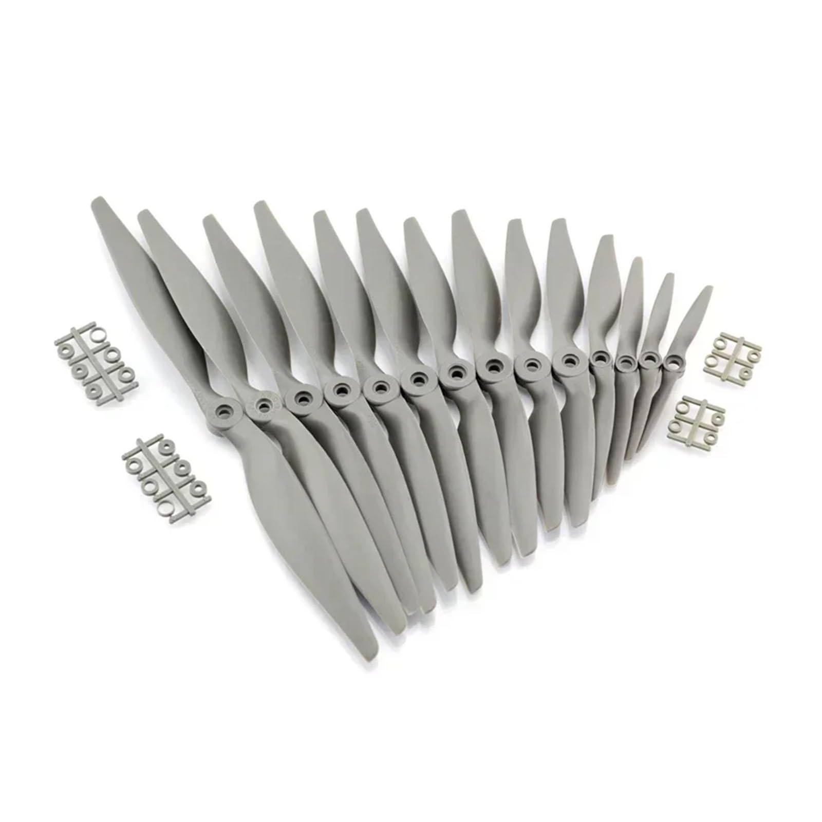 2 Piezas for Planeador de avión RC con hélice de Nailon de 12 x 8/13 x 6,5/14 x 7/15 x 8/16 x 8/17 x 8/17 x 10 Pulgadas con Forma de APC(2pcs 1470)