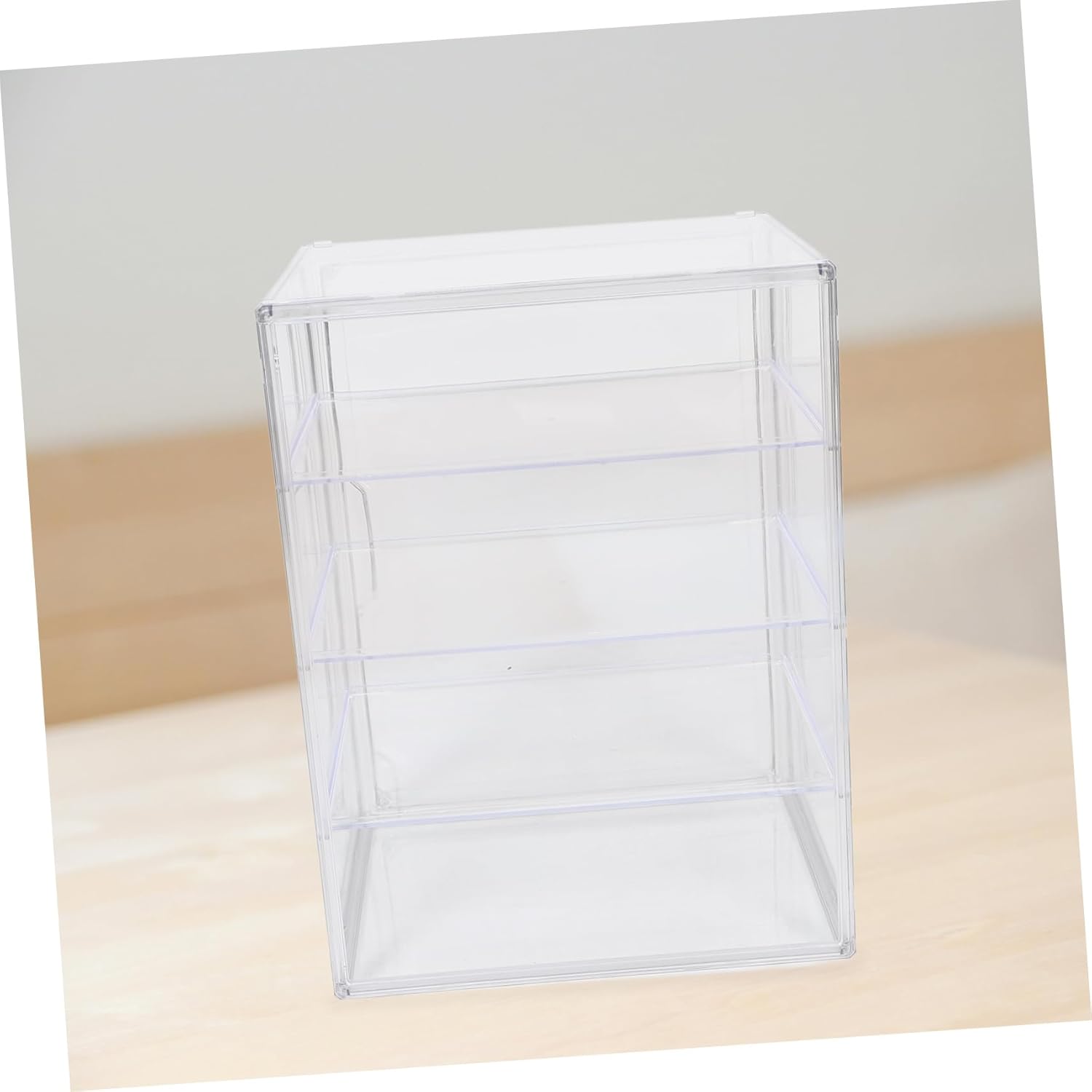 4-layer Bread Storage Magnetic Lid Cake Display Stand Countertop Bakery Display to Clean Perfect for Home Commercial
