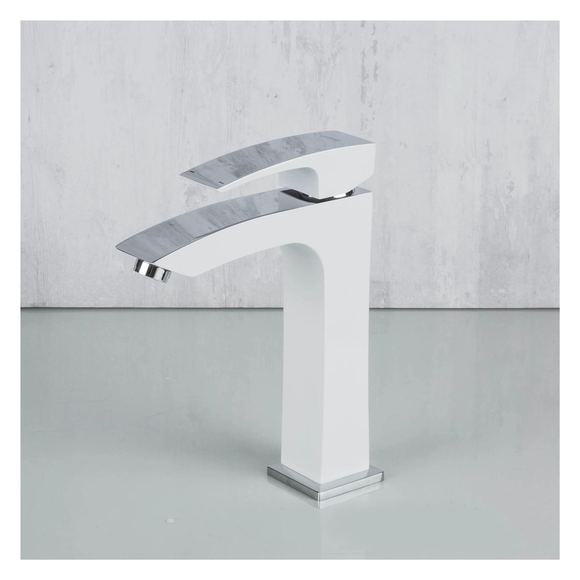 Robinet de salle de bain chromé de haute précision finition chrome white d'exception - 7