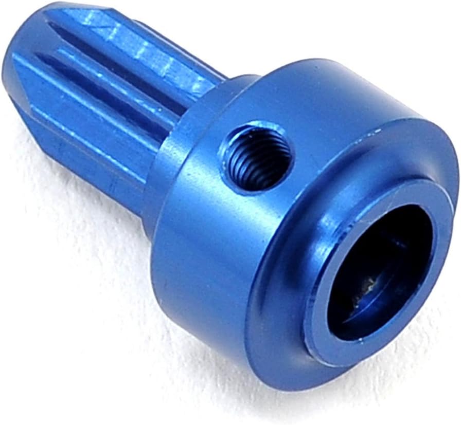 ST Racing Concepts ST6888B Aluminum Center Drive Shaft Front Hub, Blue