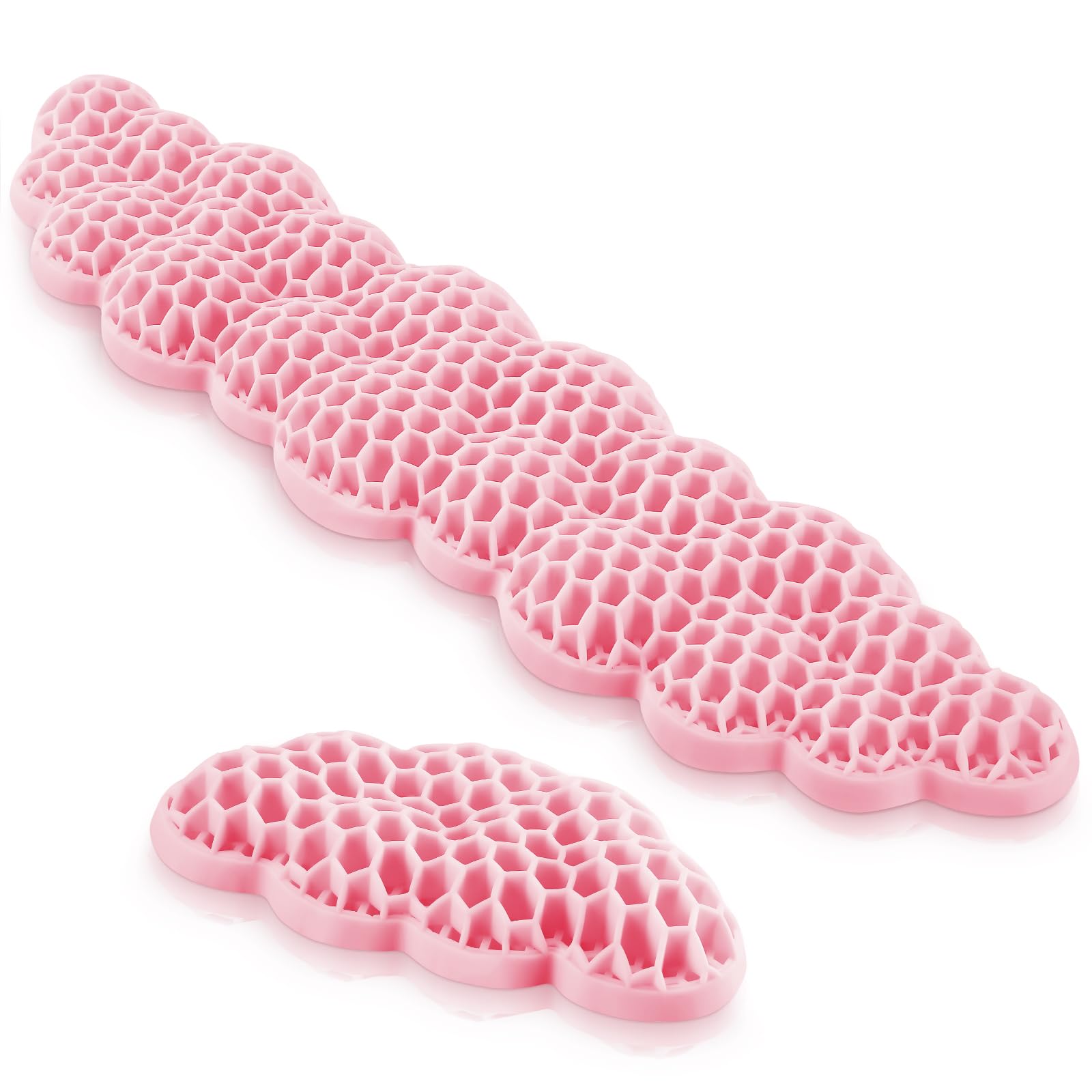 Upgrade Keyboard Wrist Rest Set, Ergonomic Keyboard Mouse Wrist Support, Comfortable Memory TPE Wrist Rest for Typing Pain Relief Computer Laptop Mac