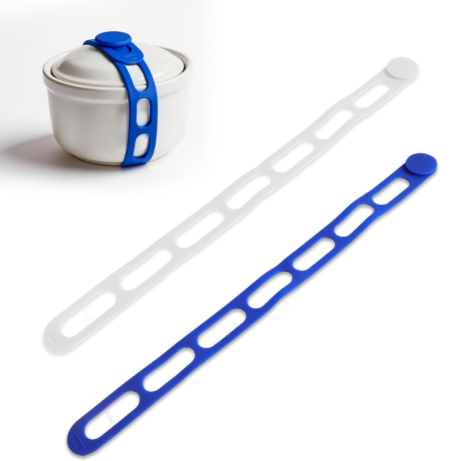 2 Stück Befestigungsband für Topfdeckel Hitzebeständig, für