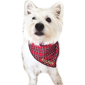 custom dog neckerchief