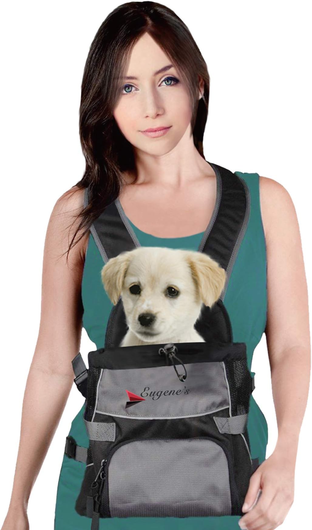 Front Dog Cat Pet Carrier, Dog Backpack Bag by Eugene's