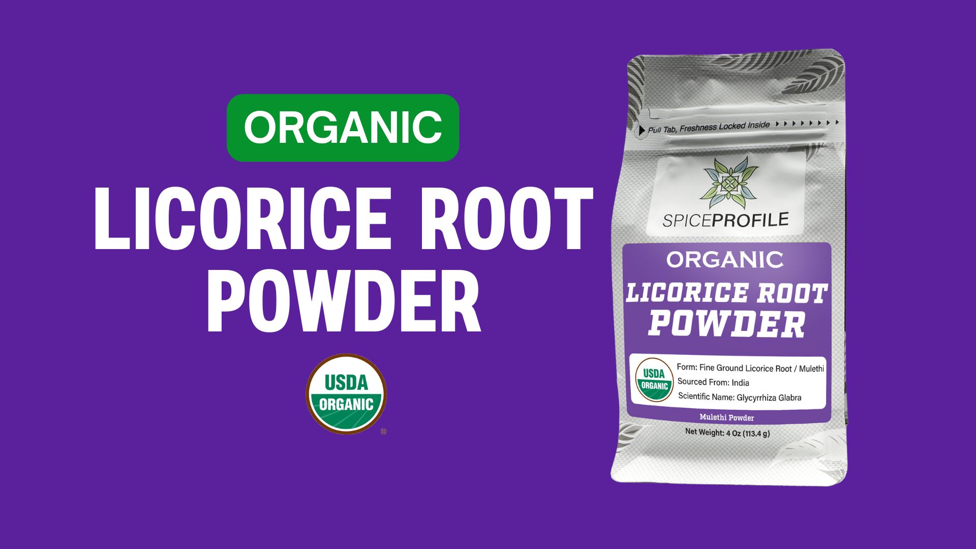Amazon.com : Spice Profile USDA Organic Licorice Root Powder, Lab