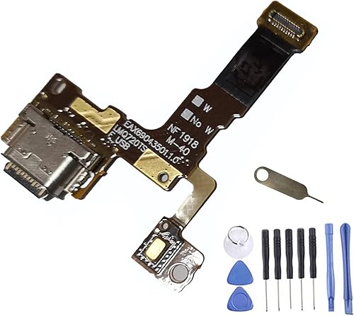 Stylo 5 piezas de repuesto de puerto de carga para LG Stylo 5 Q720 Q720CS Q720MS Q720TSW Q720CS Q720PSL722DL STYLO 5X Q720TS3