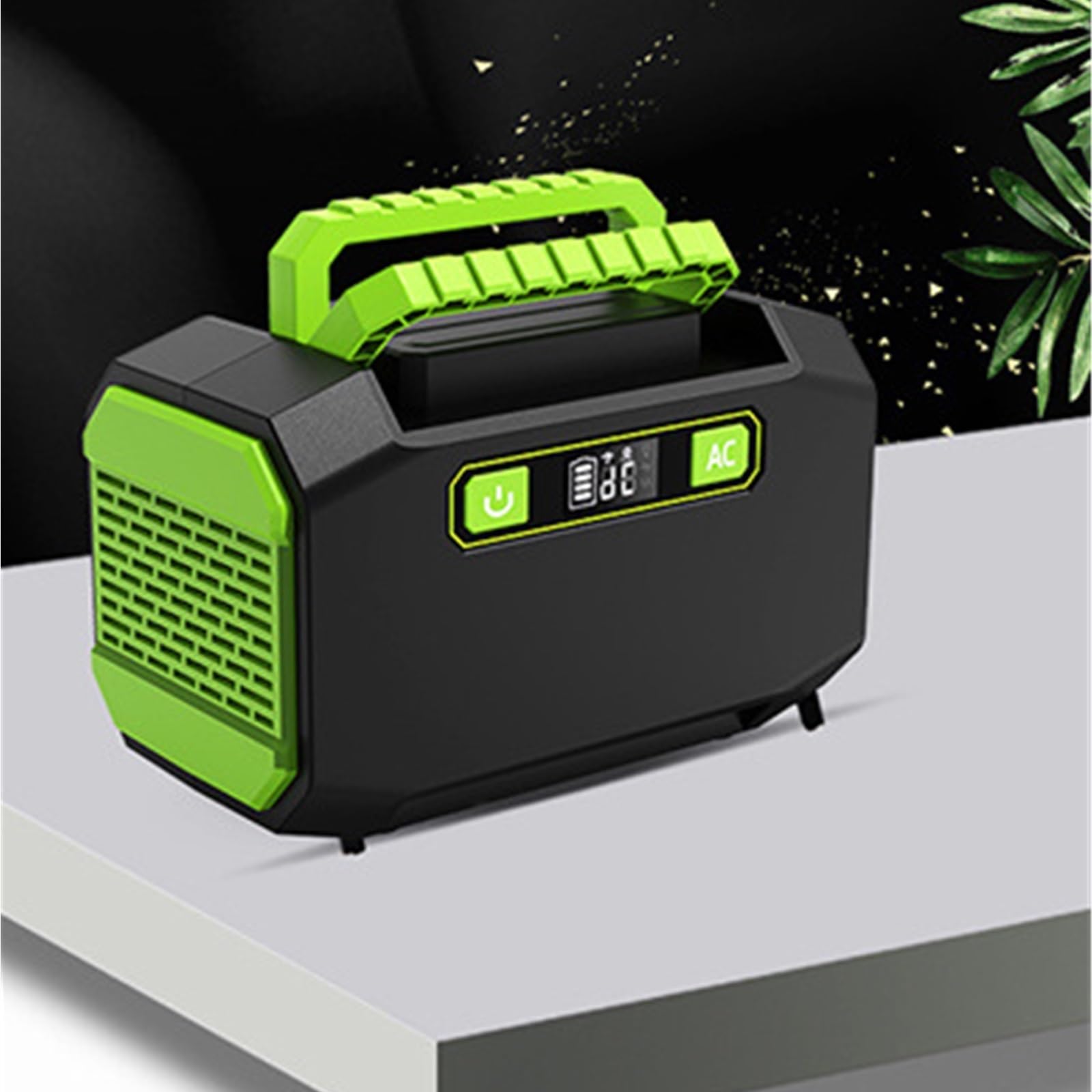 Centrale elettrica Portatile, Stazione di Alimentazione E Portatile for Esterni, Mini Alimentatore for L'accumulo Energia Domestica Tutto in Uno,Power Station Portatileper Campeggio, Viaggio