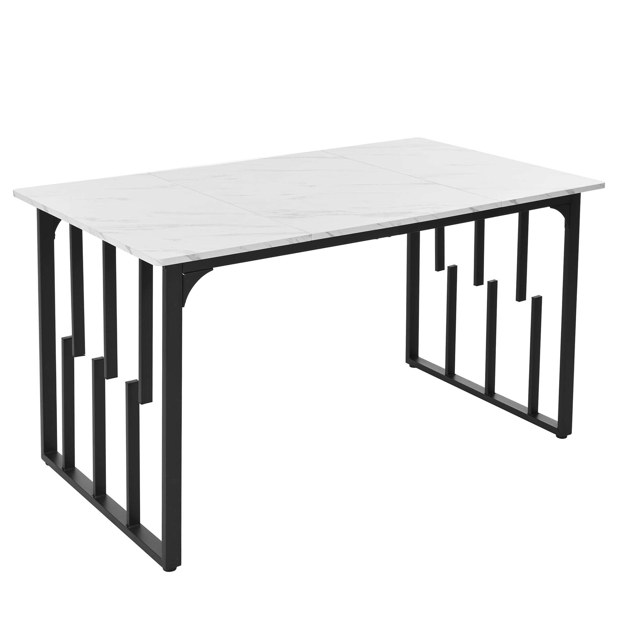 Table à manger rectangulaire pieds réglables pour résoudre les sols inégaux